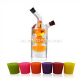 Bulk silicone anggur saver stoppers vakum pikeun botol